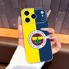 Cool Turkey Fenerbahce-Es Pattern Phone Case For iPhone17,16,15,14,13,12,11 Plus,Pro Max Soft Transparent Cover