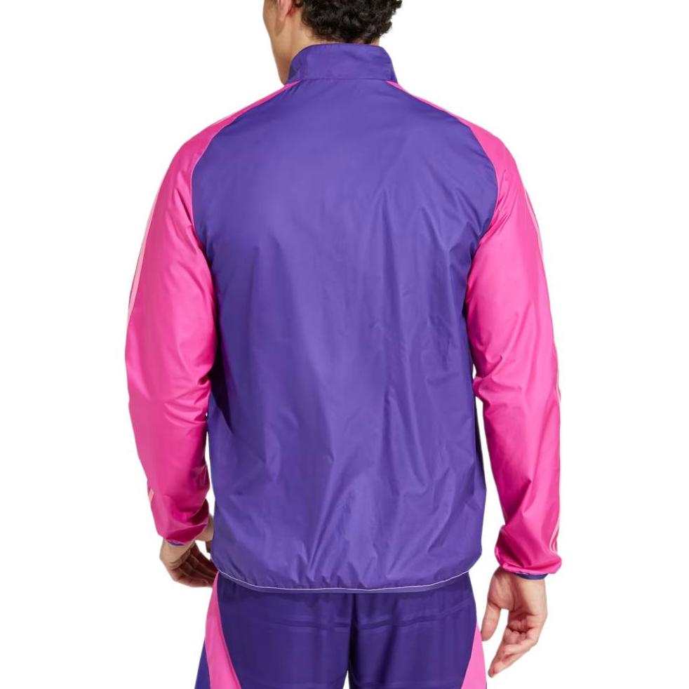 adidas UEFA European Football Championship Germany Team DFB ANTHEM Jacket Men's Collegiate Purple/Bright Fuchsia/White IX0405