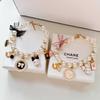 Retro Pearl Dog Necklace with Bow Pendant - Accessory for Yorkshire Terriers and Maltese