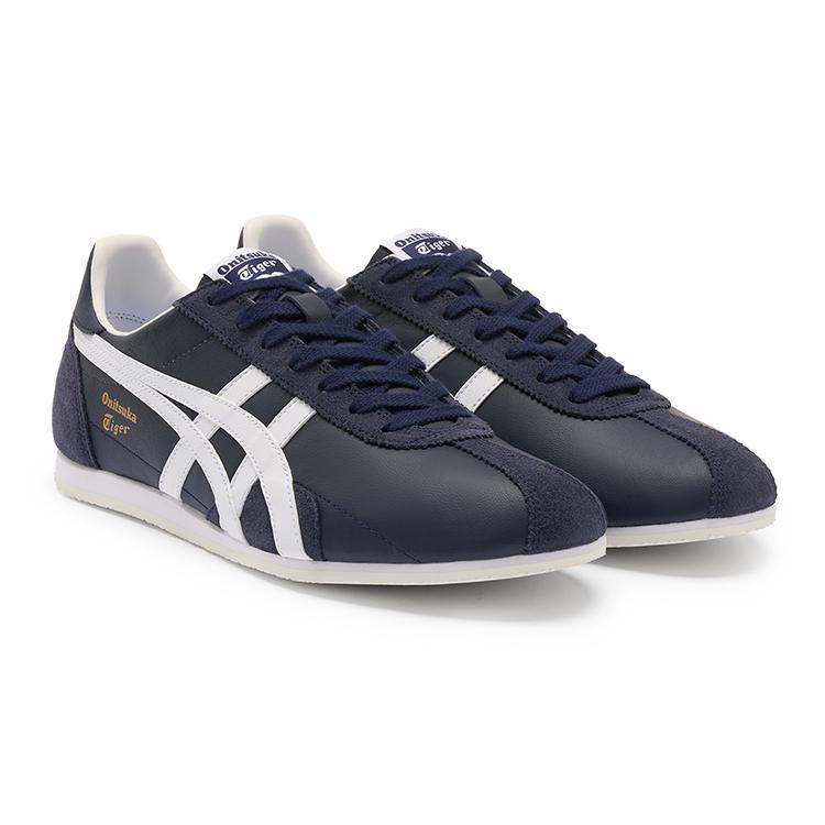 ONITSUKA TIGER Runspark Retro Comfortable Durable Low-Top Lifestyle Casual Shoes Unisex Sneaker Deep-Blue 1183B480-401