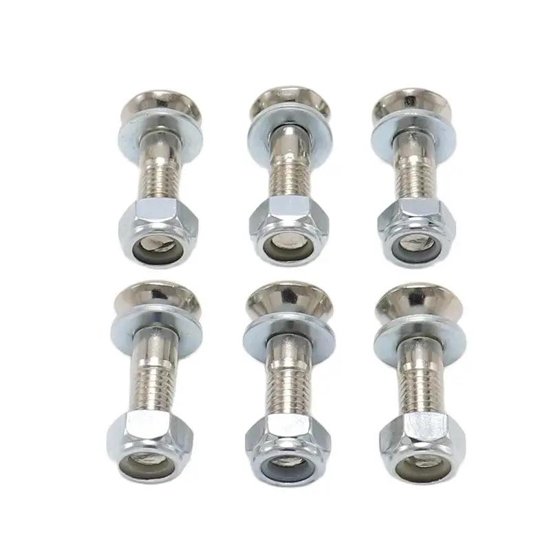 Motorcycle 6 Pcs M8*25mm Stainless Steel Rear Sprocket Bolt Screw And Washes For Honda Kawasaki Yamaha CRF250R CRF450R CRF