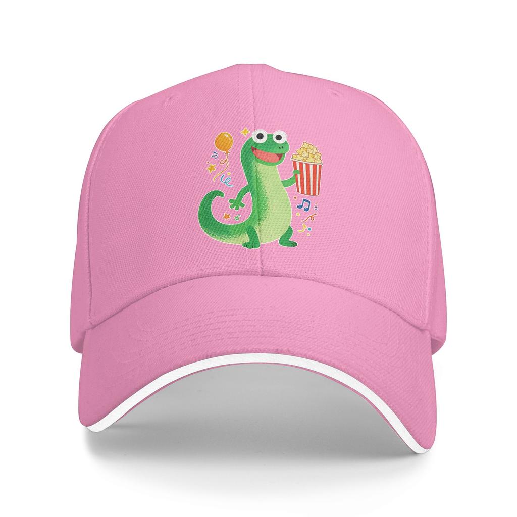 Cute Green Tom Lizard Baseball Cap Casual Sandwich Caps for Men Women Adjustable Dad Hat Activities