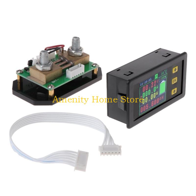 F26C Ammeter 1.8-inch Screen LCD Current Combo Meter Easy Installation DC120V