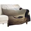 Loch Ness Monster Throw Blanket Thin Soft Blanket for Summer Night Sleeping