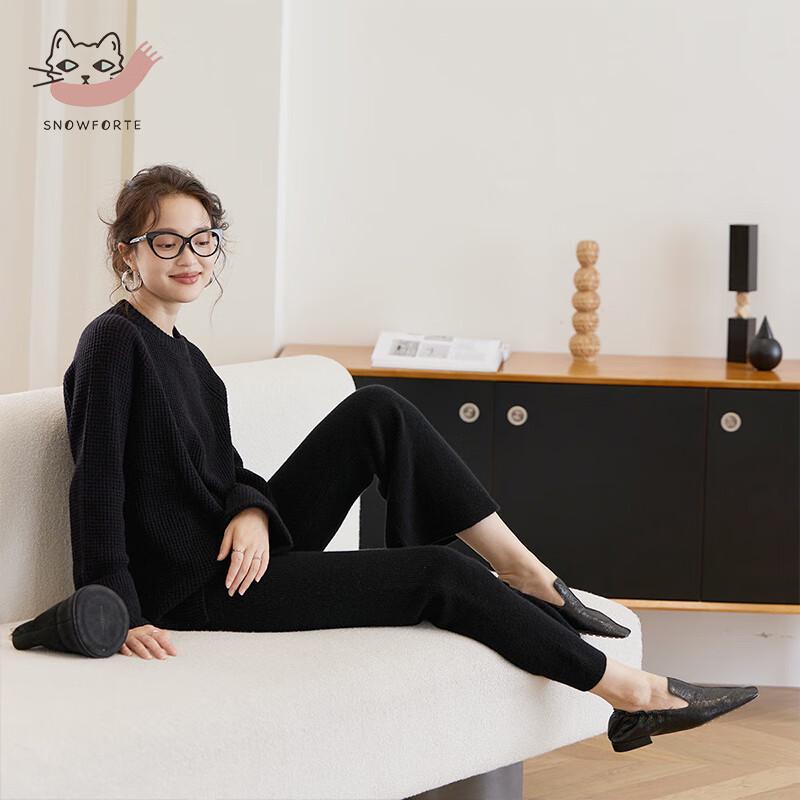 Sinofood Women's Cashmere Blend Knit Sweater