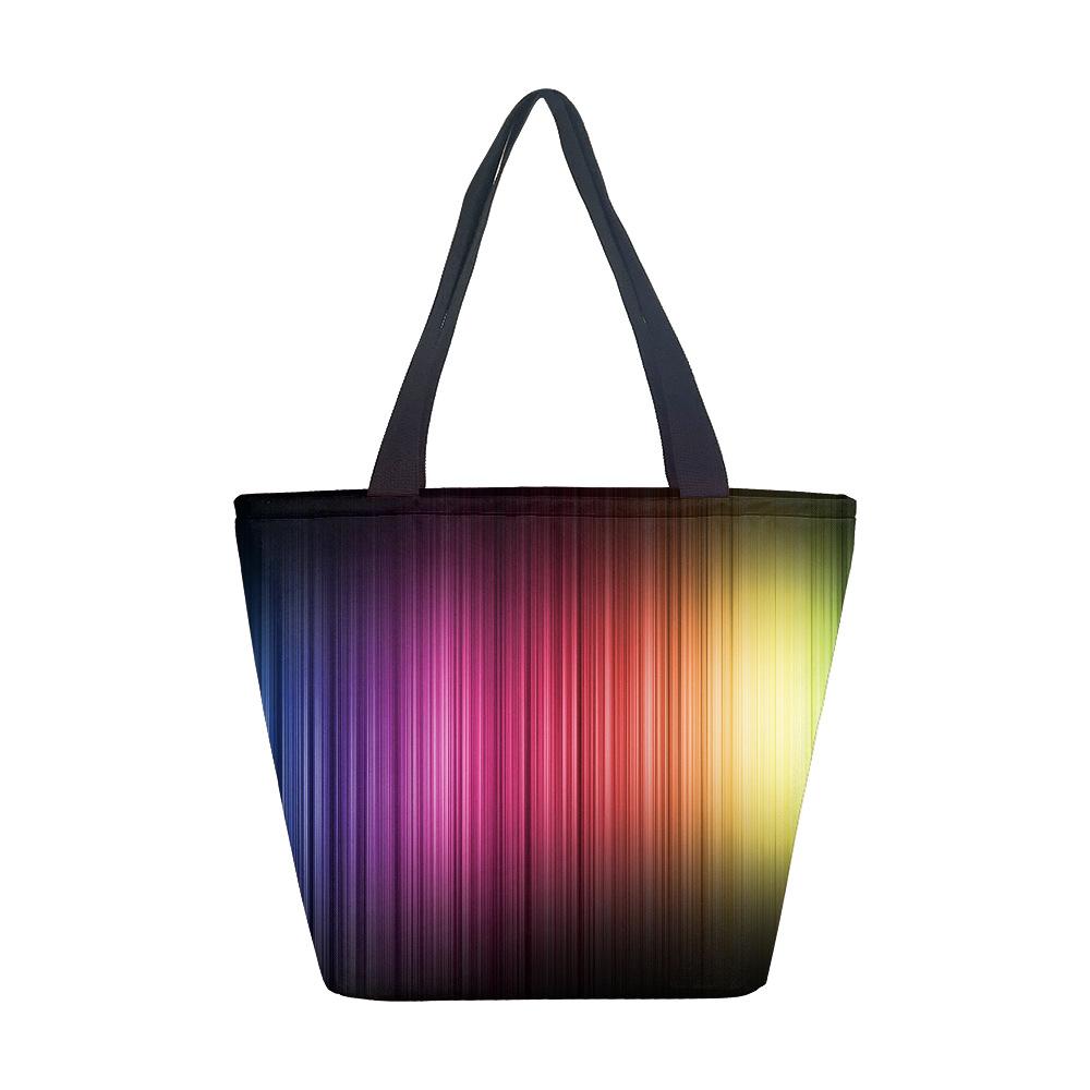 Borsa da donna senza tema Borsa a spalla da ragazza Borsa in tela stampata Tendenza moda Borsa tote di grande capacità