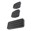 321721173  Brake Accelerator Pedal Pad Set Black Flexible Perfect Fit Rubber Heat Resistant for Repair