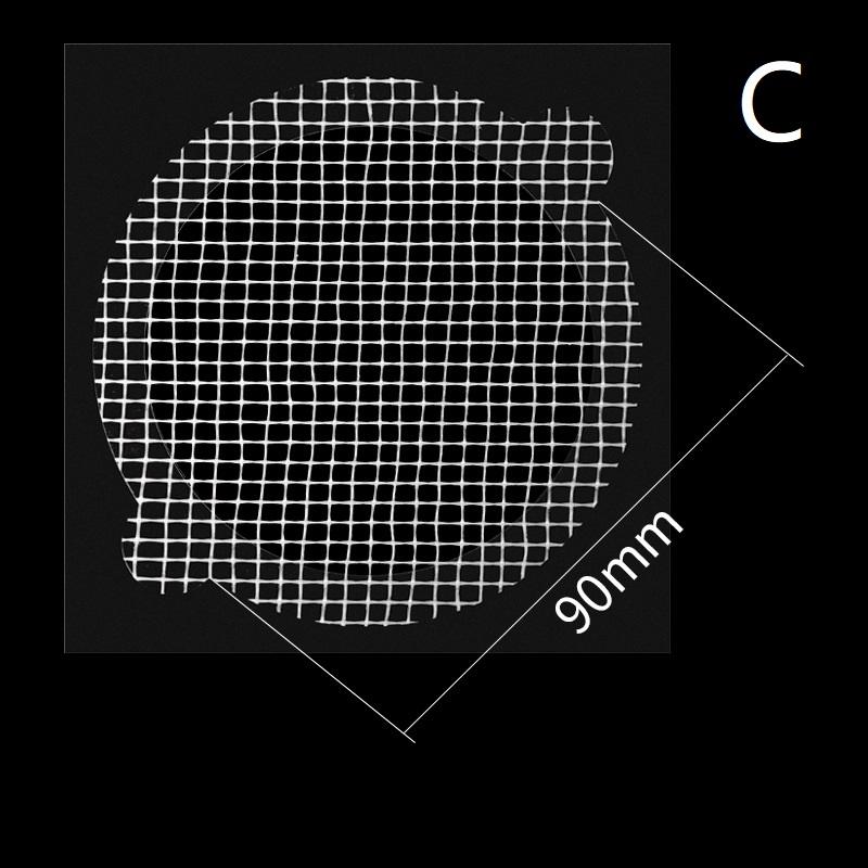 10 stycken Golvbrunnsplåster Engångs Anti-igensättningsfilterplåster Badrumsavlopp Hårfångare Köks- och Badrumsinstrument för Igenklistring
