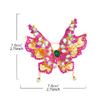 Luxury Exquisite Butterfly Brooches For Women Girls  Insects Pins Versatile Shiny Corsage Clothing Accessories Gifts