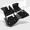 Double Layer 5D Custom Car Floor Mats For Porsche 911 991 992 997 4-seats Auto Carpets Foot Liners Car Accessories