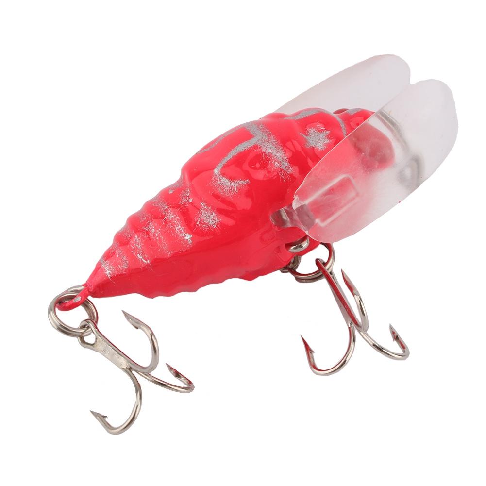 New Fishing Tackle Lure Snakehead Bass Killer Insect Cicada Freshwater Bait