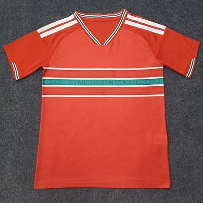 Wales Home Short Sleeve Football Jersey - World Cup 2627 Fan Edition, Sizes S-4XL