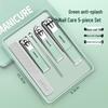 Anti-Splash Angled Nail Clipper Set with Gift Box - Home Beauty Manicure Tool
