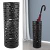 Round Umbrella Holder Waterproof Umbrella Organizer Bin Metal Umbrella Holder  For Entryway