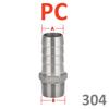 1/8 1/4 1/2 (6 8 10 12 16 25mm)304 Roestvrij Staal Schroefdraad Fitting Man Vrouwelijk Slangkoppeling Connector Leidingbuis Elleboog