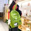 School Bag New Primary School Students Candy Color Student School Bag Cartoon Bear Cute College Backpack Women's Casual Backpack