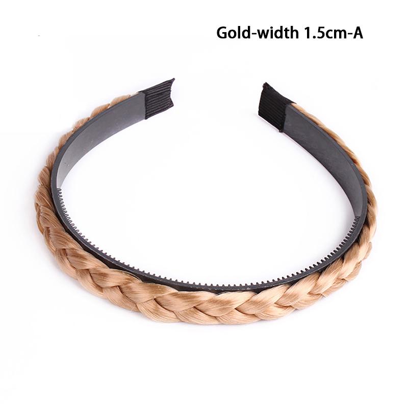 Fischgrätenzopf Fauler Perücken-Twistzopf Stirnband Damen Haarbänder Haarnadel Bohemia Rutschfestes Kopfschmuck Braut-Haarschmuck Styling