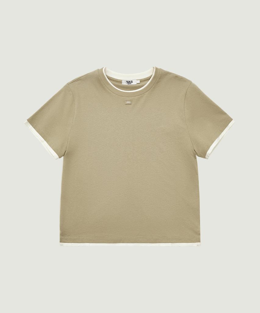 GROVE Carmen H/S T-Shirt (Khaki)