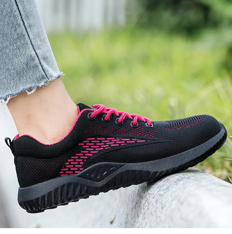 Air Cushion Safety Shoes Women Breathable