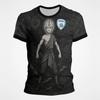 Modna koszulka piłkarska z flagą Izraela dla mężczyzn Letni trend Krótki rękaw Koszulka z nadrukiem 3D Fajny Streetwear Sportowe Koszulki dla dzieci Topy