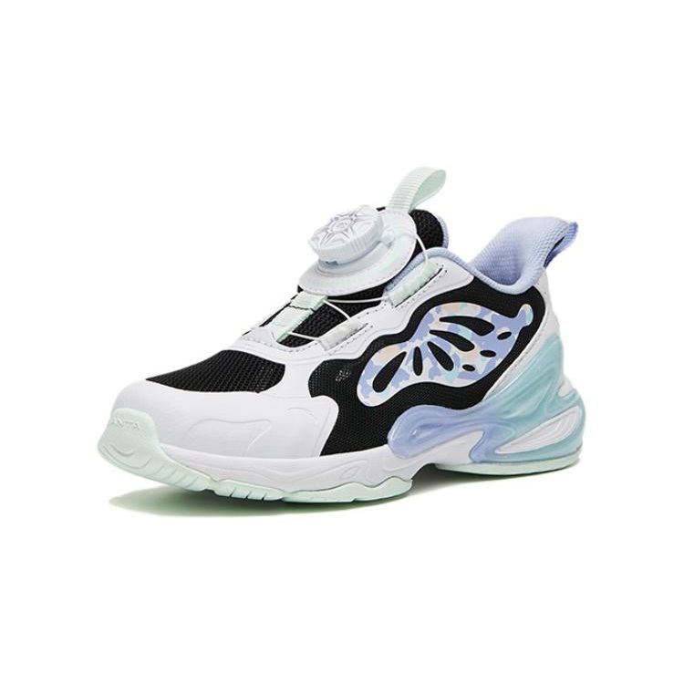 Anta Comfortable Versatile Non-Slip Durable Kids Casual Shoes Kids Casual Shoes Black Blue White 322329927-6