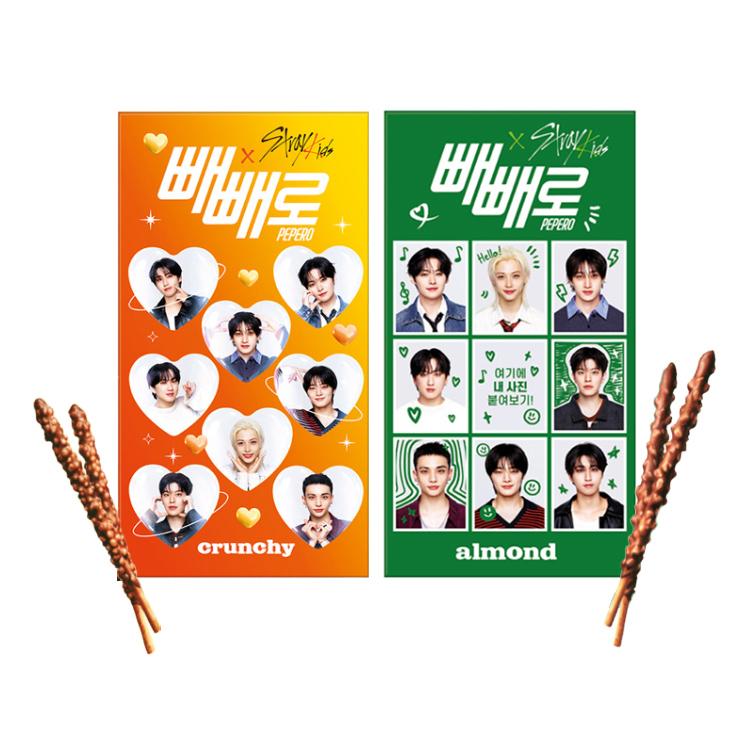 Lotte Pepero Original / Crunky – Stray Kids Limited Edition (4 Options)