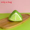 Strawberry Plush Coin Purse With 3d Fruit Design And Earphone Holder For Girls And Boys