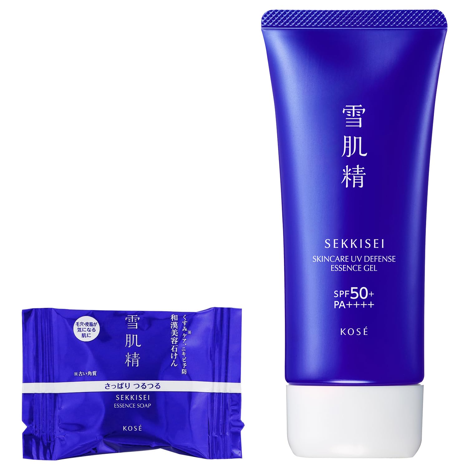 

Sekkisei Skincare UV Essence Gel Kit білий