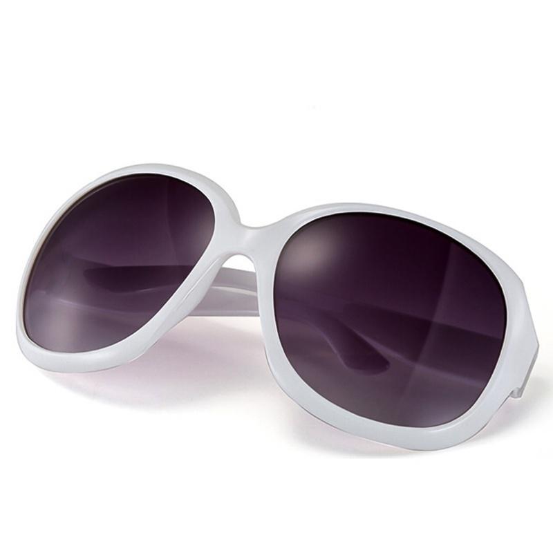 Classic Retro Fashion Oval Women Sunglasses Vintage Large Big Sunglasses For Ladies