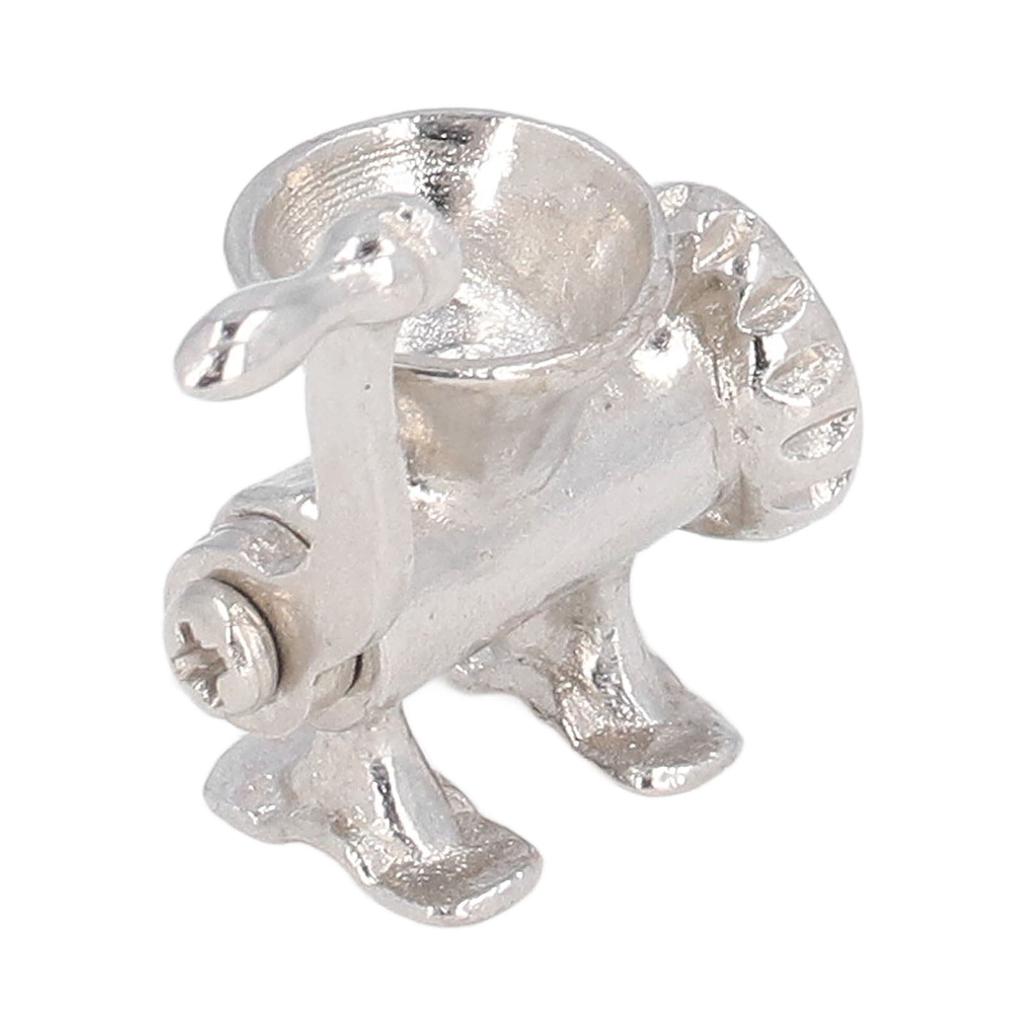 1:12 Mini Fleischwolf-Modelle Handkurbel Lebensszene Simulation Spielhaus Spielzeug für Kinder ab 3 Jahren