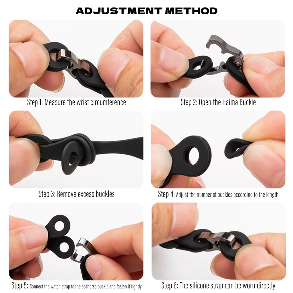 Silicone Strap for Xiaomi Mi 8 Band Chain Buckle Bracelet for Miband 8 NFC Fashion Lady Style Replacement Rubber Band Correa