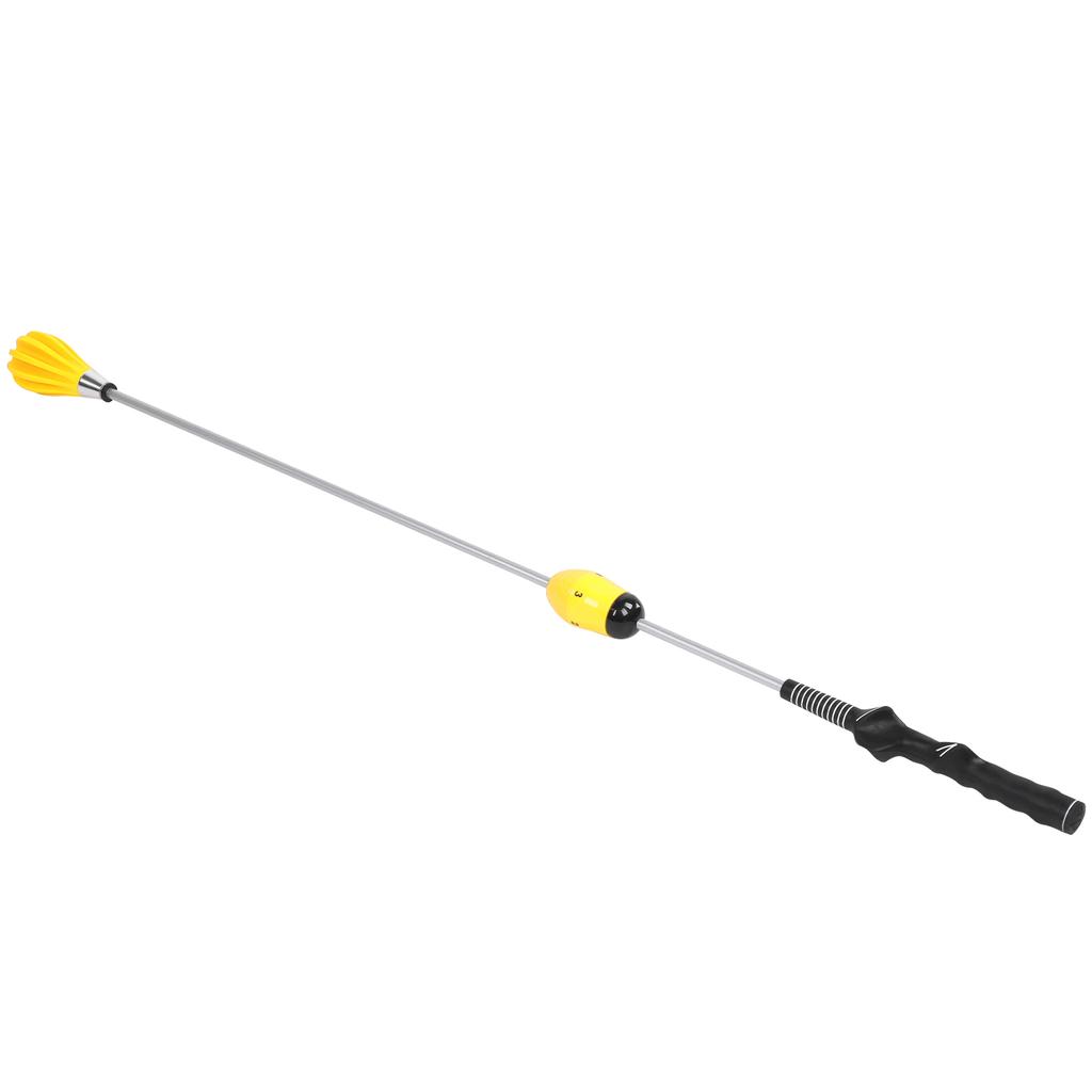 Swing Train  Practice Stick WarmUp    Correction Training Rod Tool Equipment(Yellow )