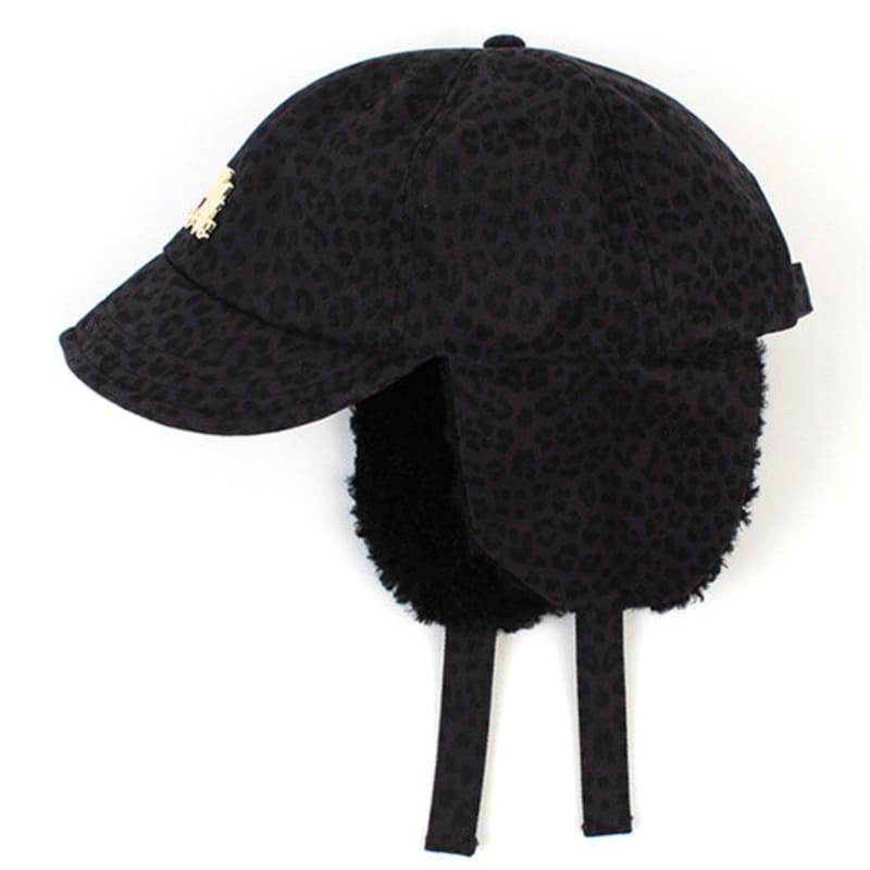 

Universal chemistry Leopard Navy Earflap Cap FREE
