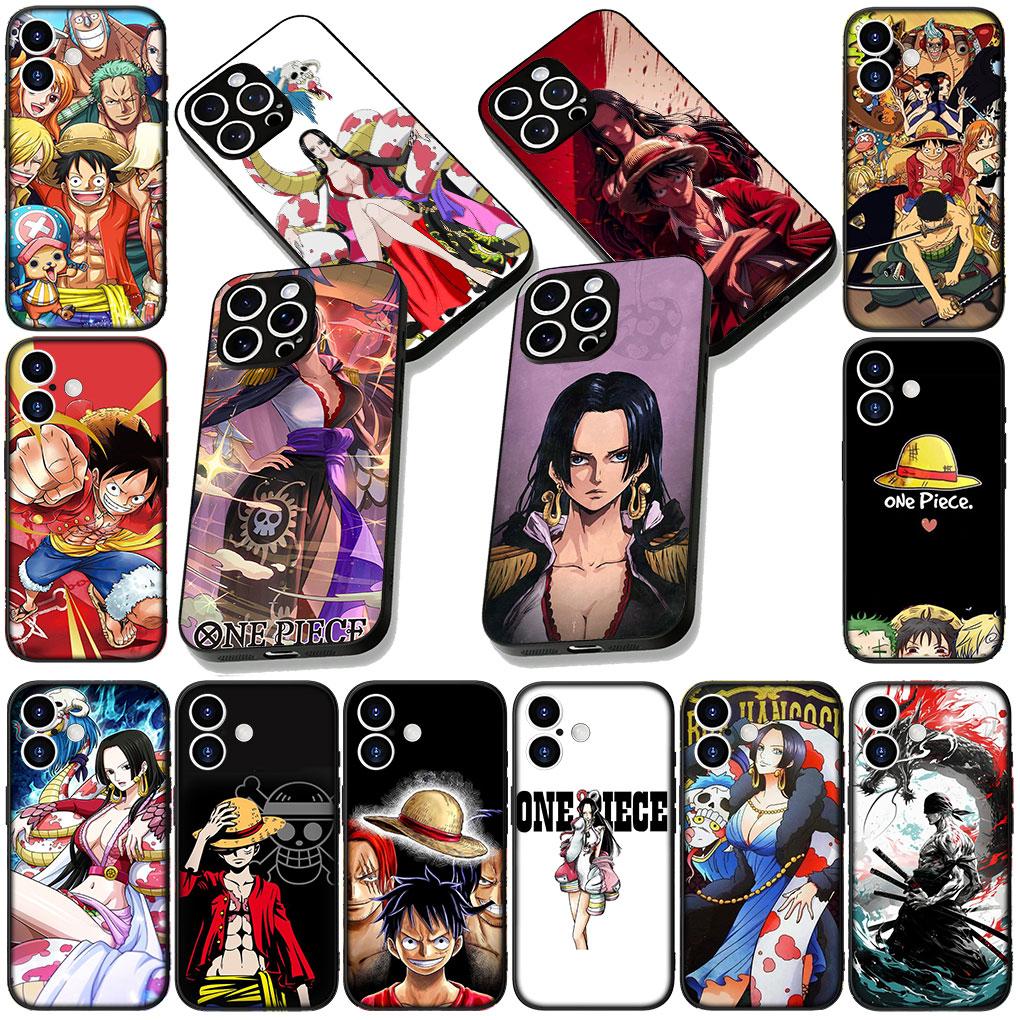 Cover for Samsung Galaxy S25 S24 S23 FE Plus Ultra S7 Edge A16 A15 5G s25+ Phone Case One Luffy Boa Hancock Piece Roronoa Zoro