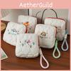 Animal Embroidered Makeup Bag With Large Capacity For Travel And Home Storage
