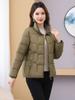 Down cotton-padded clothes for women's new cotton-padded clothes, warm and thickened cotton-padded jackets, and large-size jackets.