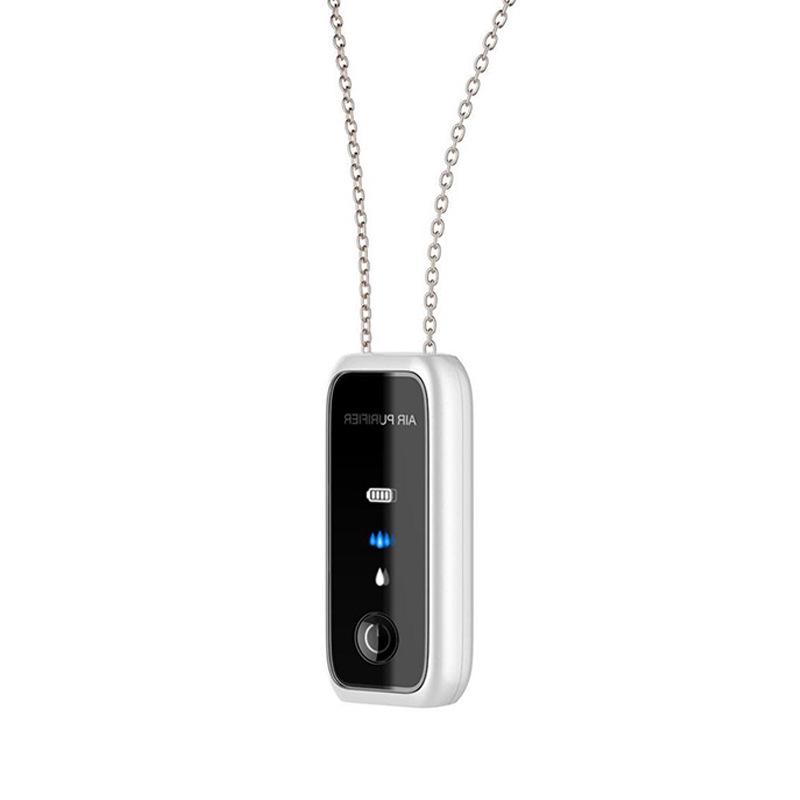 Portable Neck-Hanging Negative Ion Air Purifier Mini 