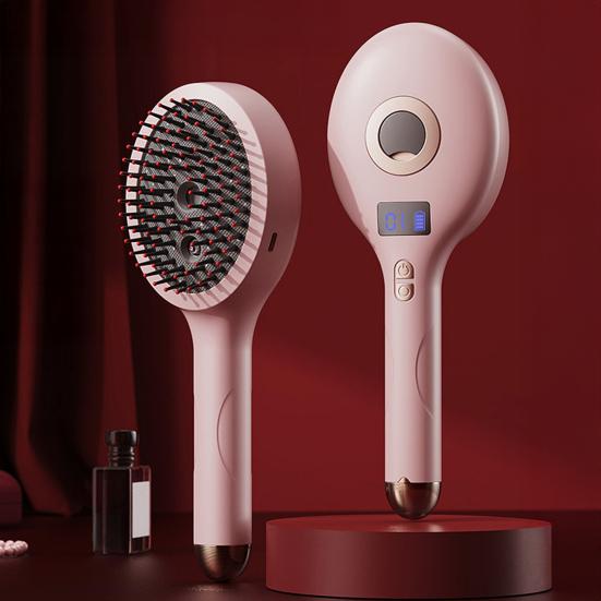 Elektrikli Sprey Saç Derisi Masaj Fırçası 2'si 1 Arada Çok Amaçlı Titreşimli Baş Masaj Aletleri USB Şarj Edilebilir Taşınabilir Kablosuz Masaj Dolaşık Açıcı Tarak