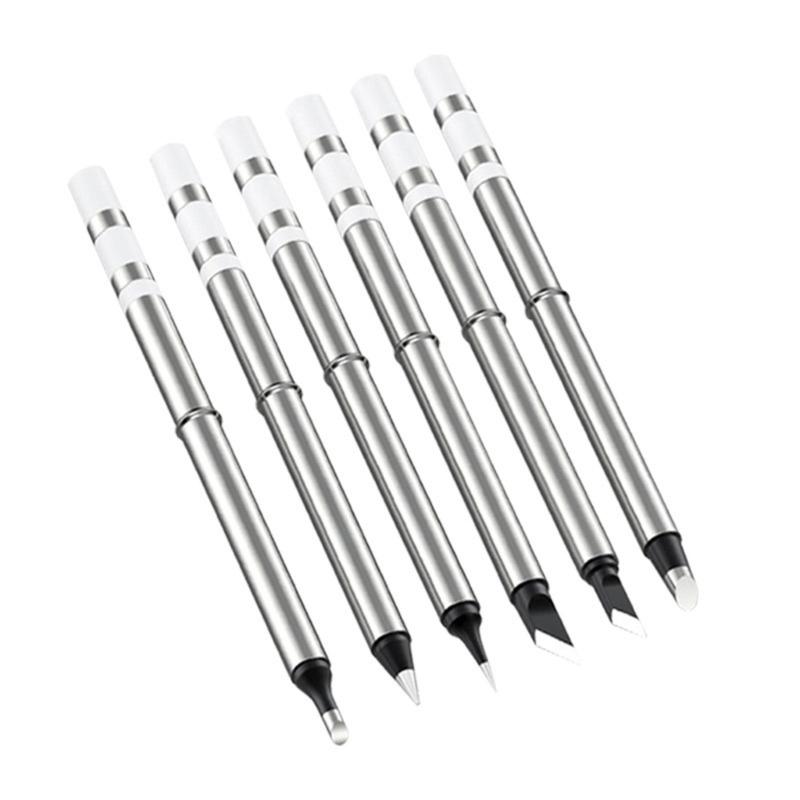 Durability Soldering Iron Tip with Metal Construction for Extended Use and Wear Resistance in Professional Setting