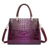 Crocodile Pattern Women's Handbag High Quality Leather Ladies Shoulder Messenger Bags Sac