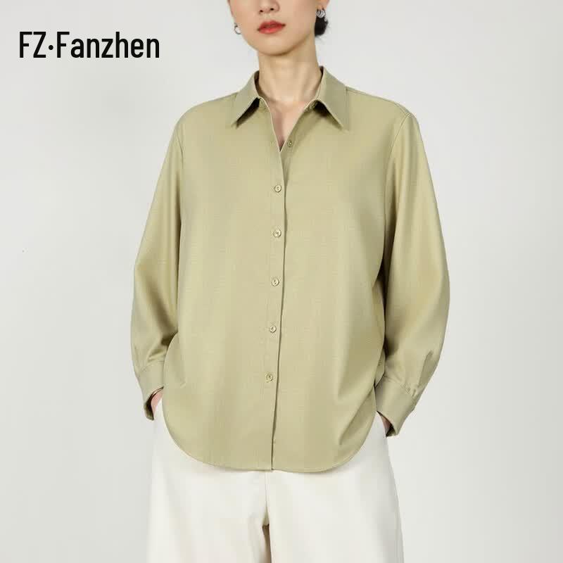 Women s 100% Wool Long-Sleeve Cardigan Blouse XL зелёный