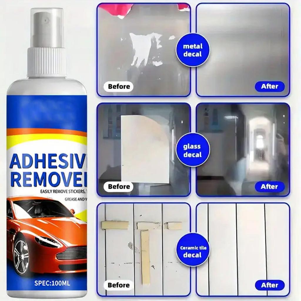 Adhesive Dissolves And Softens Glue On Auto Glass And Paint Labels And Glue From Clothing.(100ml )