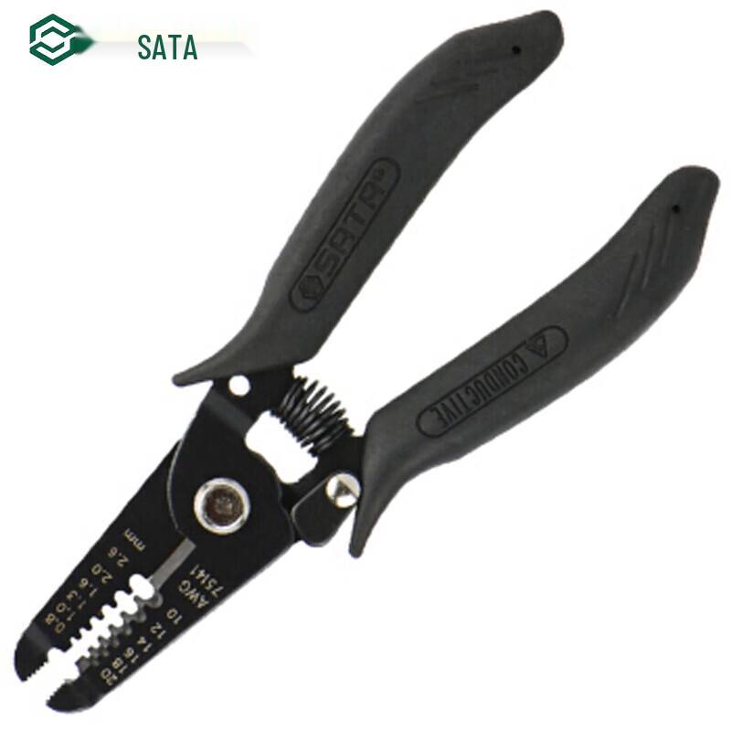 SATA 75141 Anti-static Handle Wire Stripper