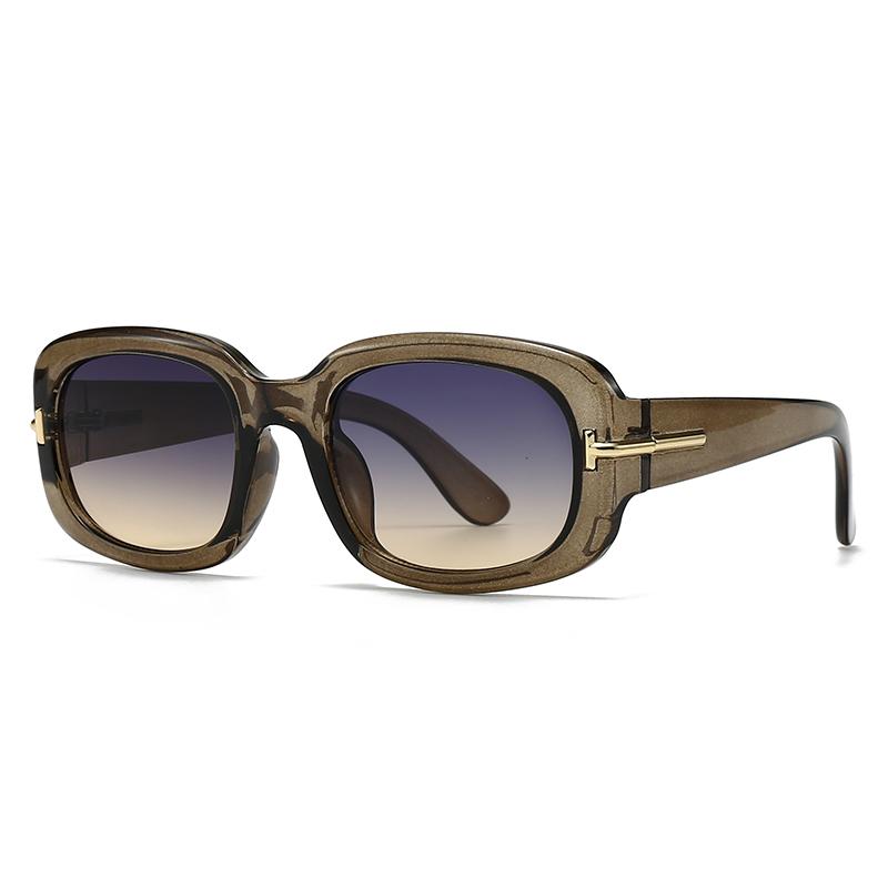 European American Exclusive Modern Retro Large Frame Sunglasses Trendy Street Photography Fashion Accessories