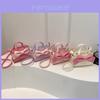 Fashionable Color Solid Bow Design Children Crossbody Bag For Daily Travel