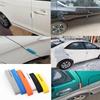 4 Pcs Car Door Bumper Strips Body Anti Collision and Anti Scratch Protection Strips EVA Sponge Door Edge Anti Collision Glue Interior Mirrors 6