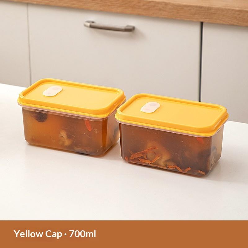 Freezer Tray With Lid - Durable Kitchen Storage For Soup, Broth & Sauces Stackable Food Prep Storage Container Kitchen Jar