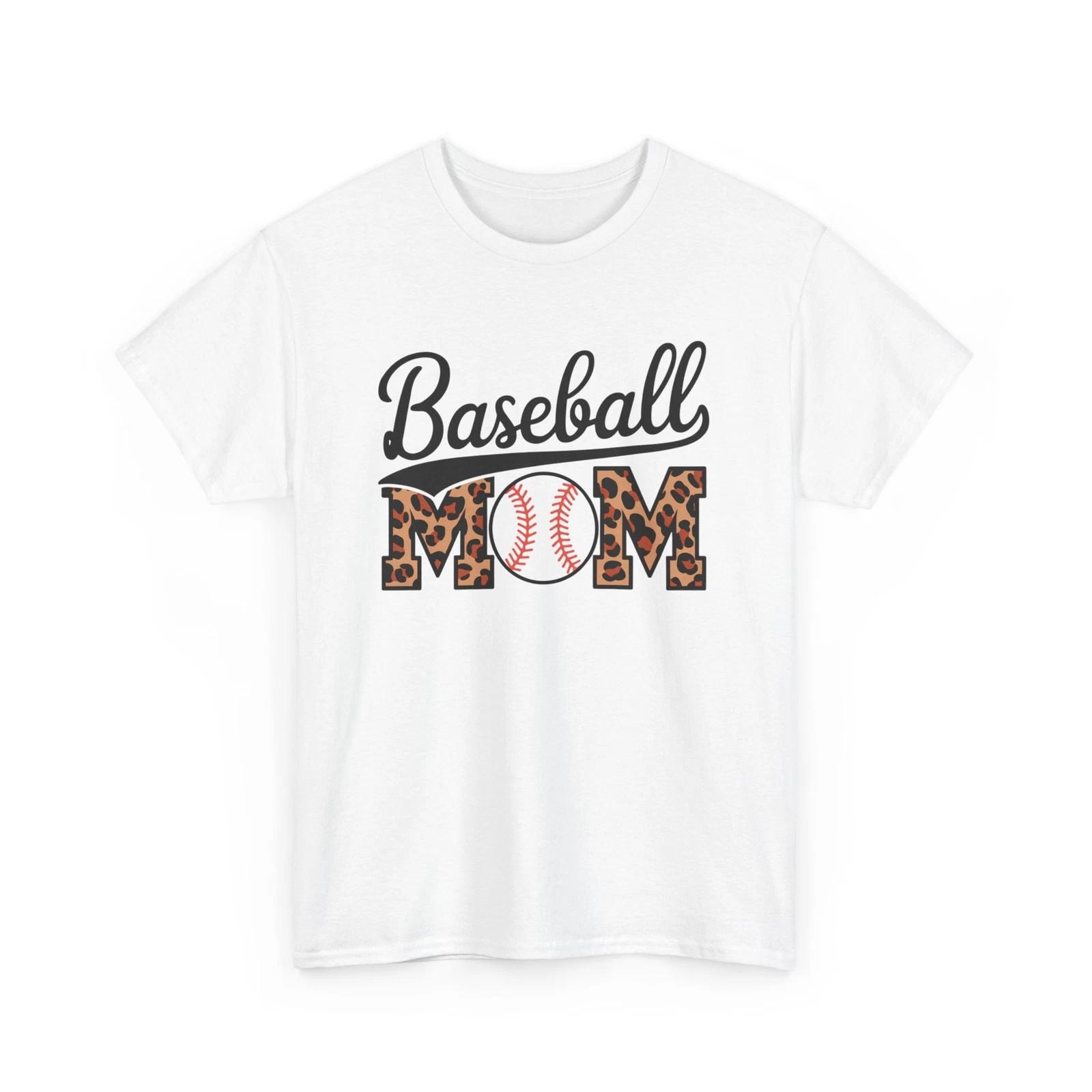 Baseball T-Shirt | Funny Baseball Fan Tee | Retro Baseball Mama T-Shirt S