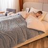 Nieuwe winterdeken thuis warme zachte bankhoes gooien pasgeboren wrap kindersprei reizen textiel fleece dikke warme deken