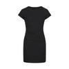 New Gray Pleated Slim-fit Dress Slim-fit and Thin Inside Temperament Hip-wrapped A-word Short Skirt Round Neck Skirt